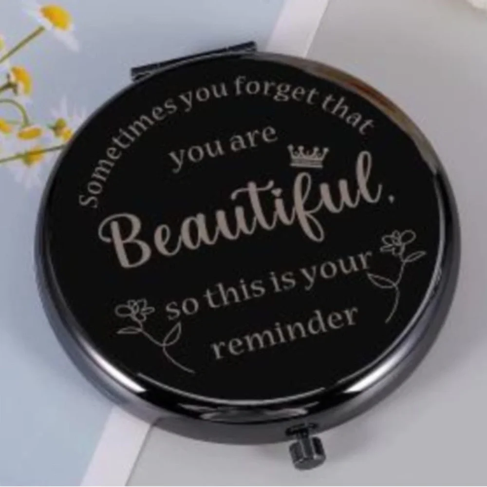 Mirror Compact makeup bag accessory beauty